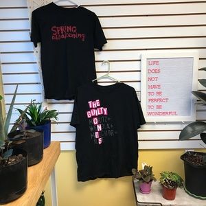 2 Broadway Spring Awakening Shirts